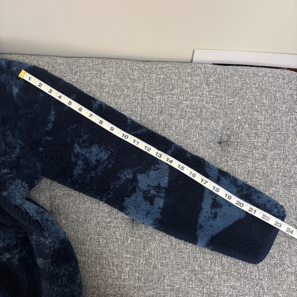 Hurley Boys Sherpa Quarter Zip - Navy Blue - Picture 6 of 9